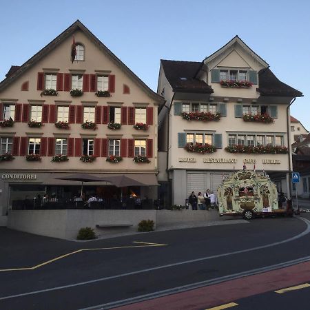 Cafe-Conditorei Hotel Huber Lichtensteig Zewnętrze zdjęcie